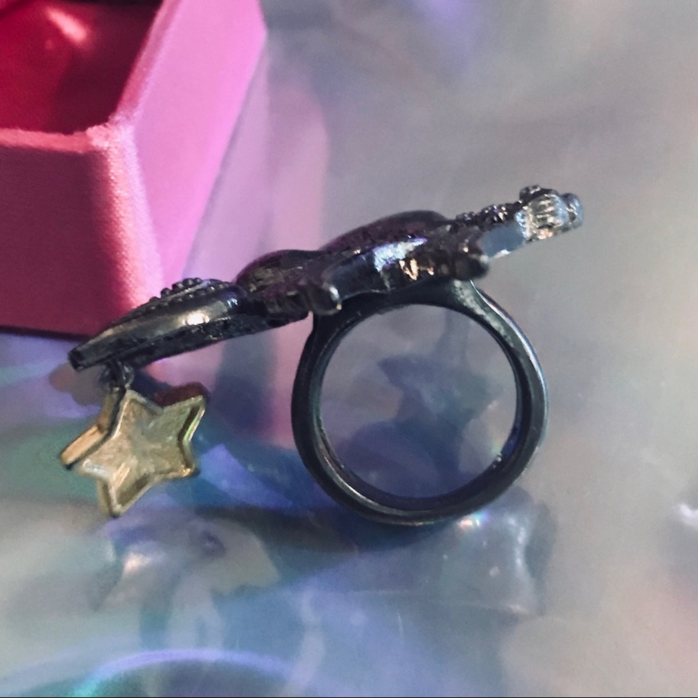 Pegasus Betsey Johnson ring vintage original new - Picture 2 of 2